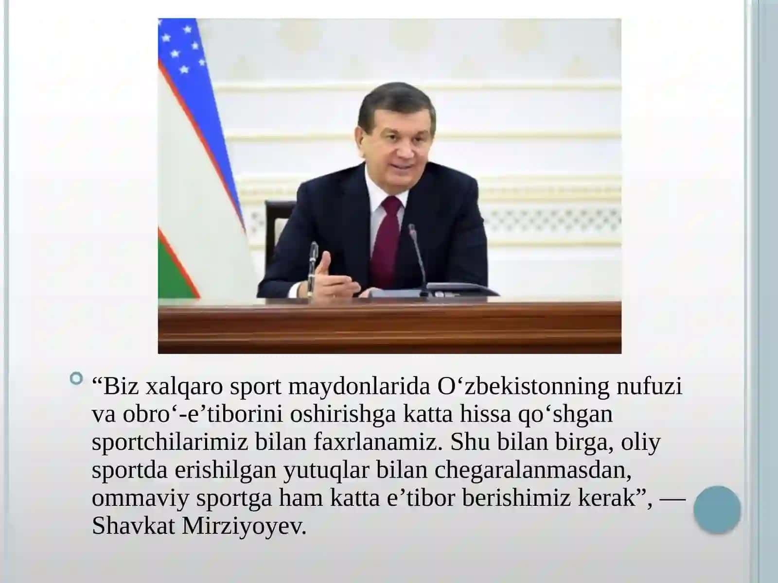 O’zbekistonda professional sportni rivojlantirish chora-tadbirlari 4