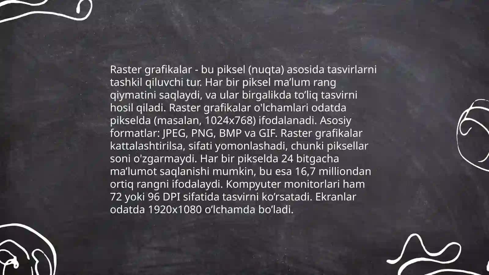 Kompyuter grafikasi turlari 4