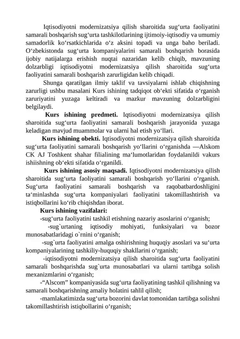 Sugʻurta kompaniyalari va ularning asosiy funksiyalari. 4