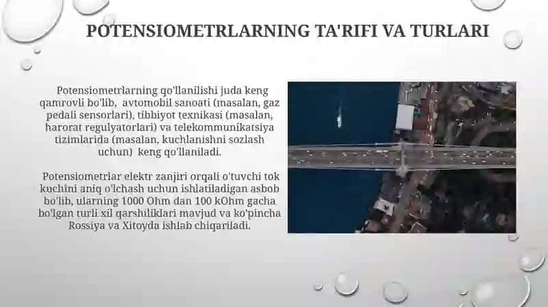 Potensiometrlarni qiyoslash. Ko'priklarni qiyoslash 4