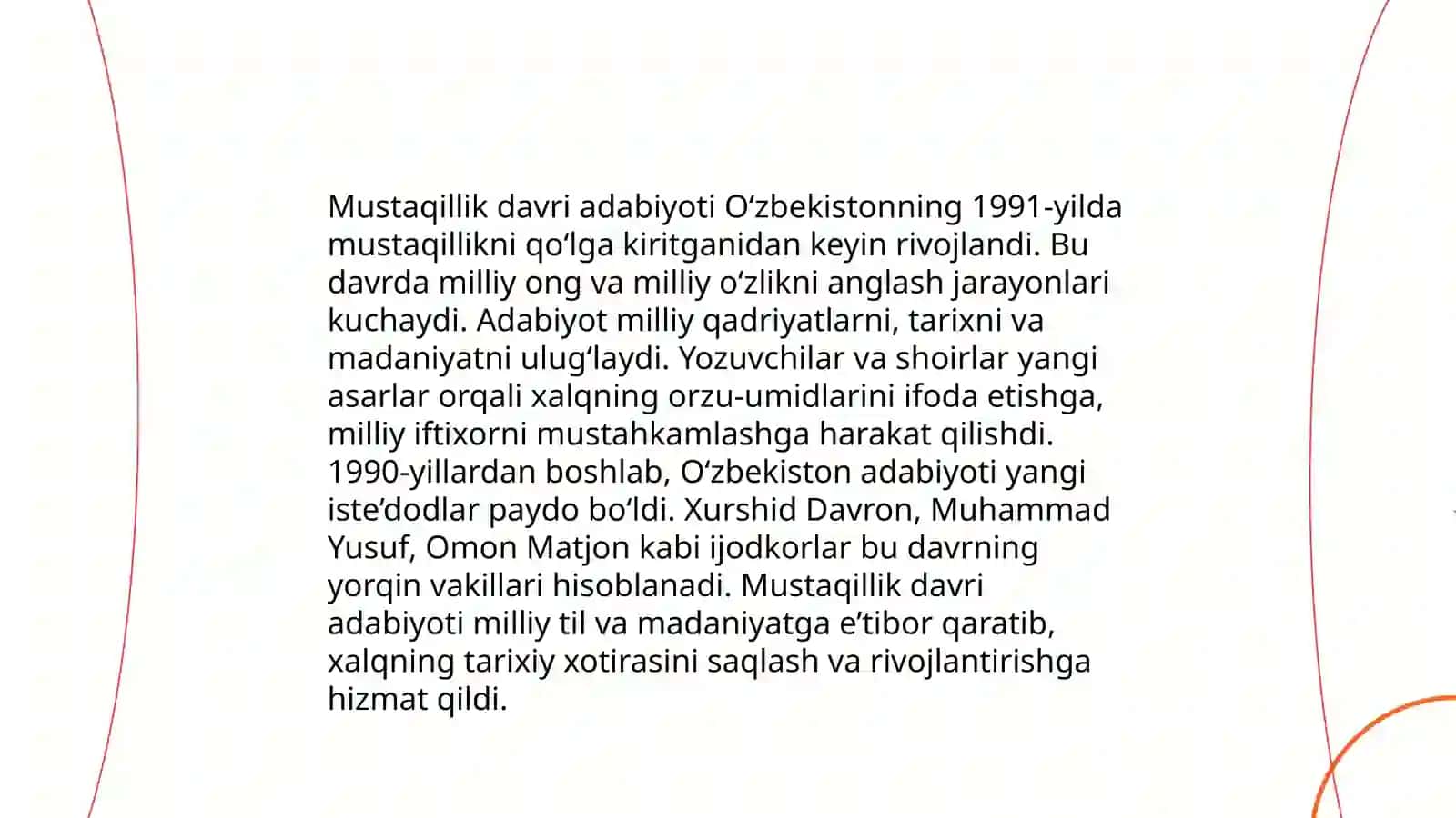 Istiqlol davri oʻzbek nasridagi yangilanishlar 4