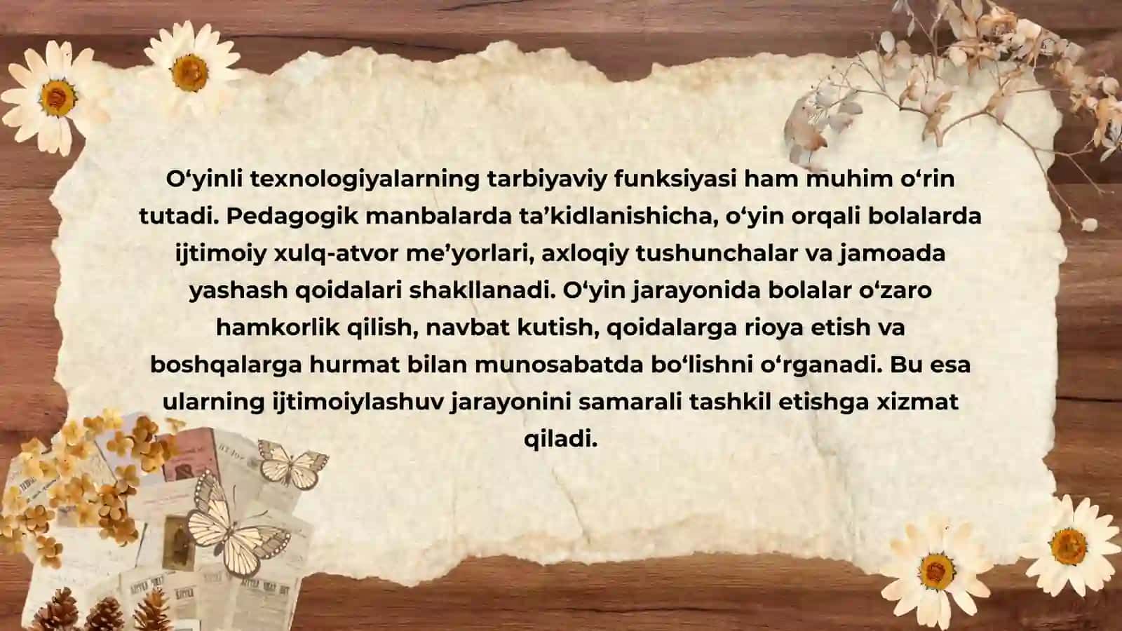 O'yinli texnologiyalar va ularning funktsiyalari 4