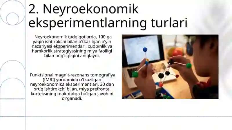Neyroiqtisodiyotda o'rganish nazariyasi va tajribalari 4