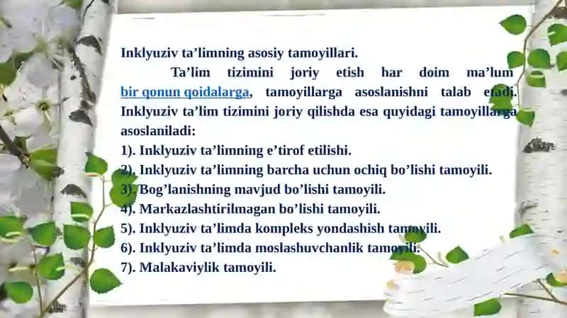 Inklyuziv ta’lim va tarbiya 4