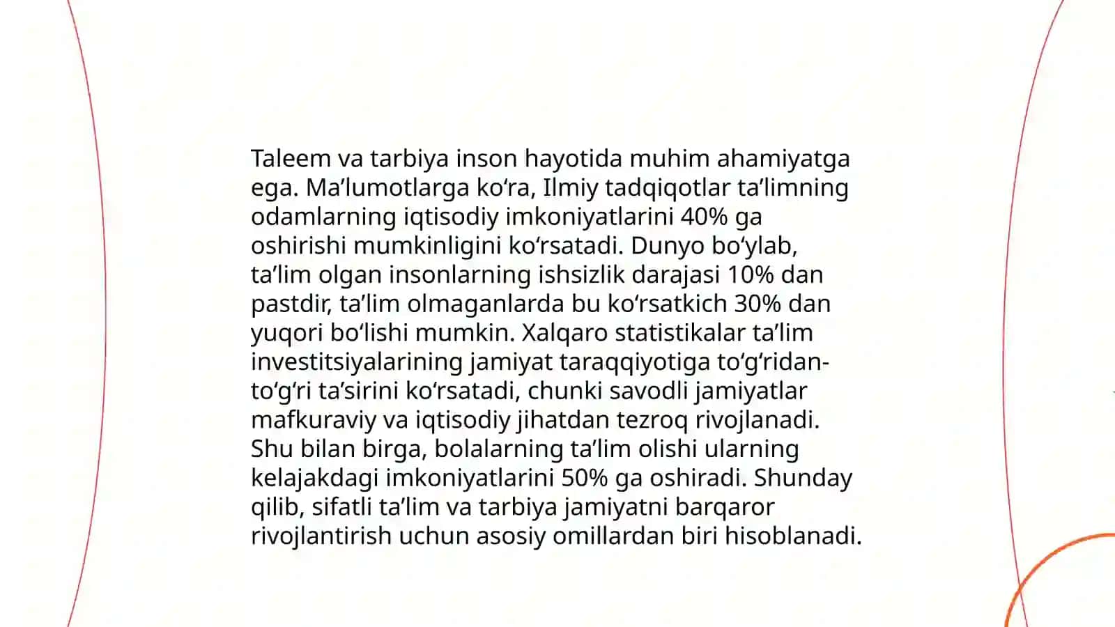 Umar Hayyomning talim tarbiyaga oid fikrlari 4