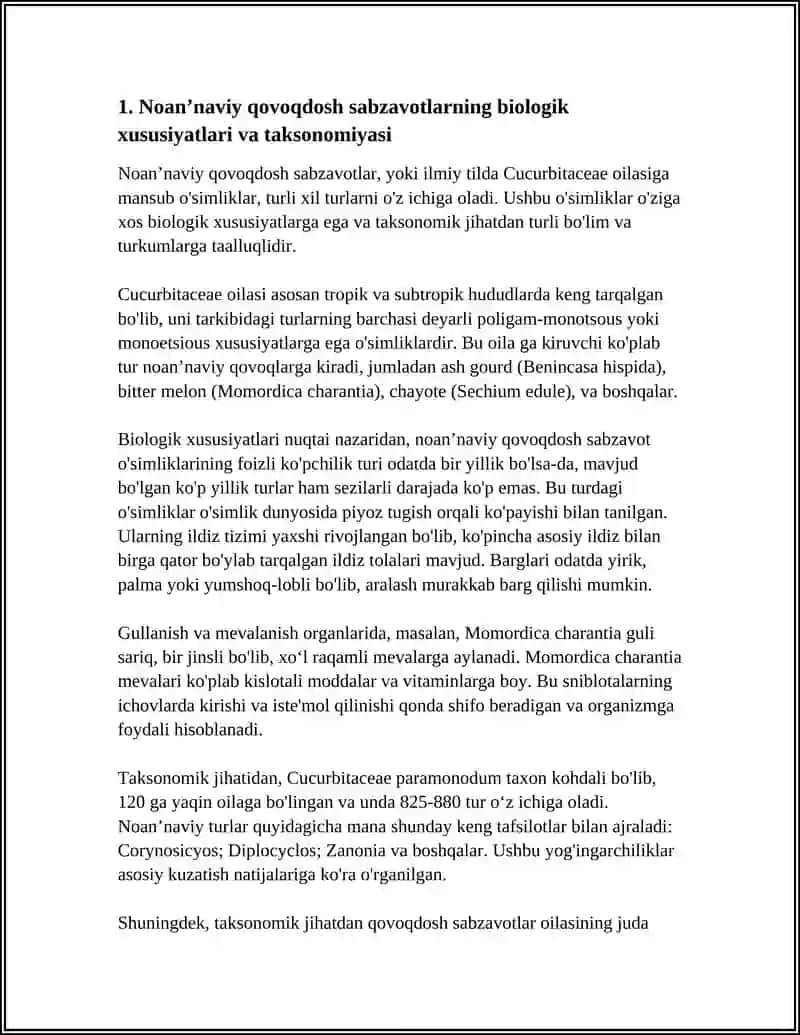 NOANNAVIY QOVOQDOSH SABZAVOTLAR BIOLOGIASI 4
