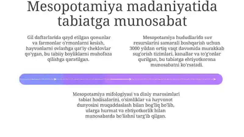Qadimgi yozma yodgorliklarda tabiatni avaylab asrashga doir ta'limotlar 4