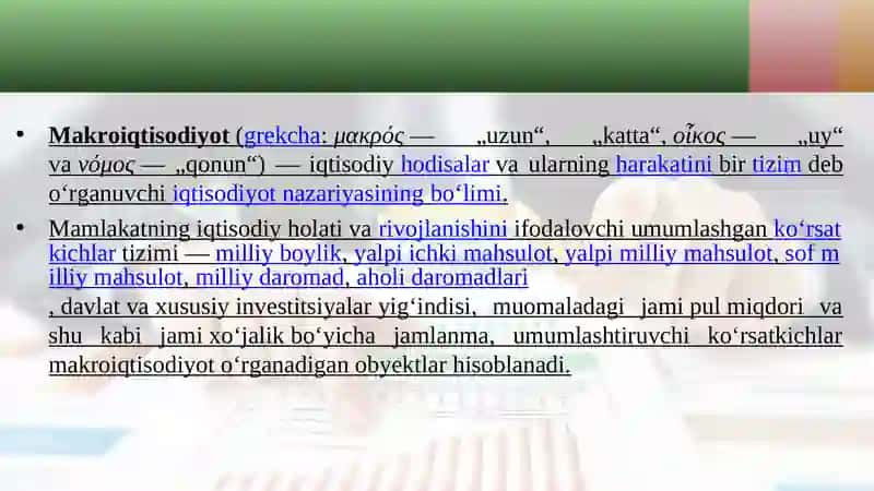 Makroiqtisodiy barqarorlikni ta’minlashdabiznesning o’rni 4