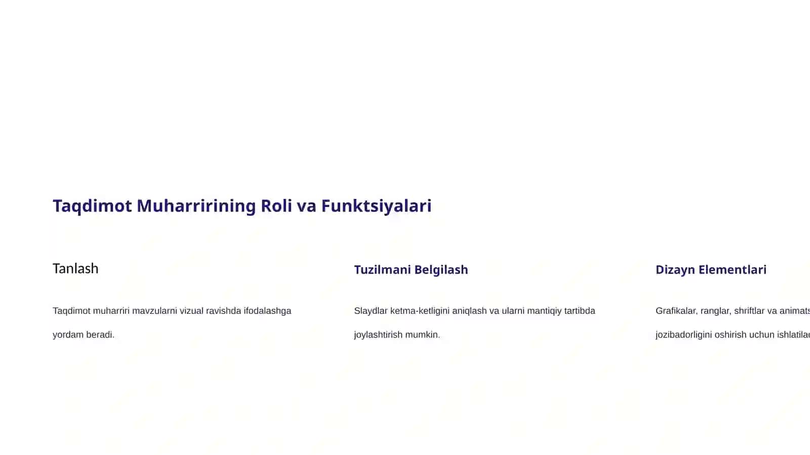 TAQDIMOTLARNI ISHLAB CHIQISHNING INSTRUMЕNTAL VOSITALARI 4