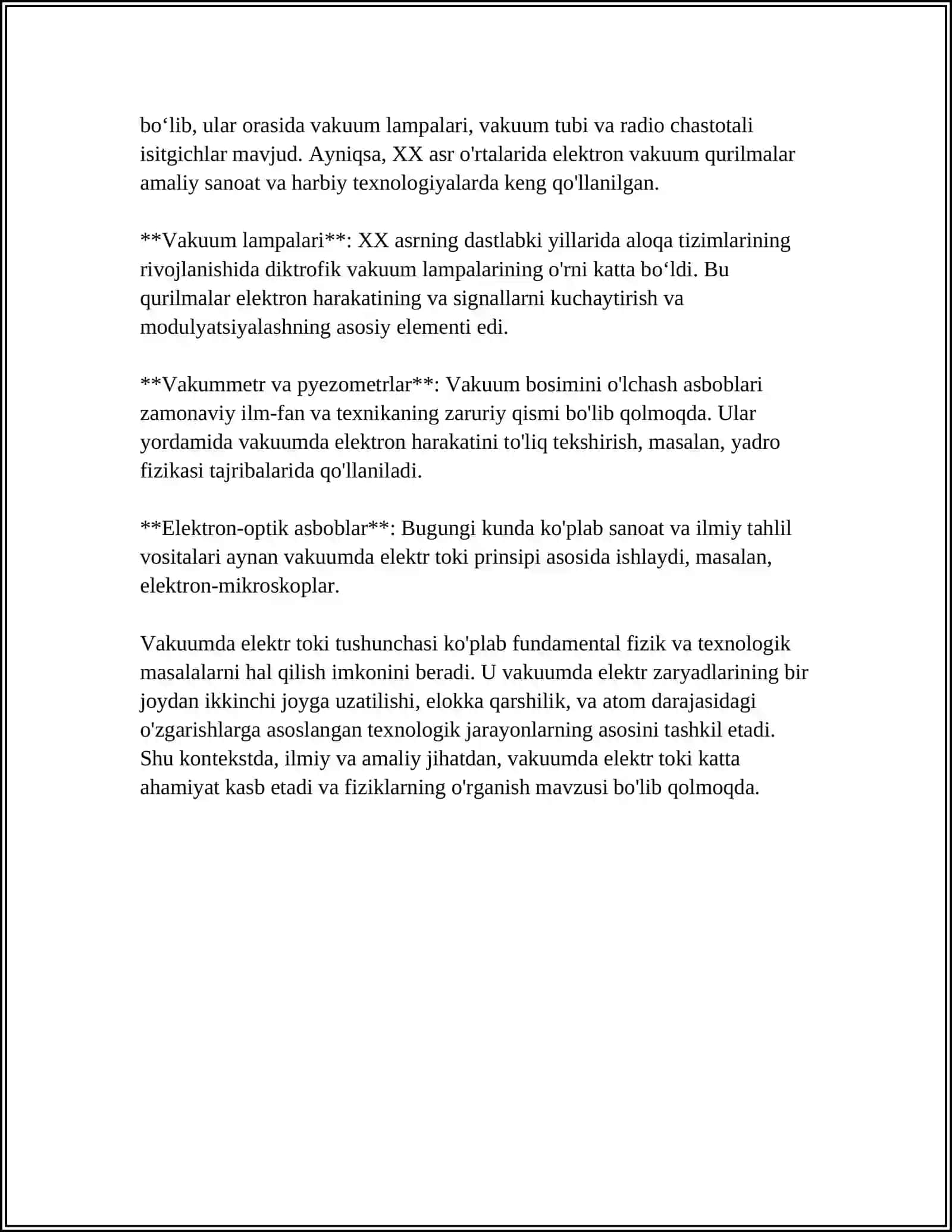 VAKUUMDA ELEKTR TOKI. KATOD NURLARI 4