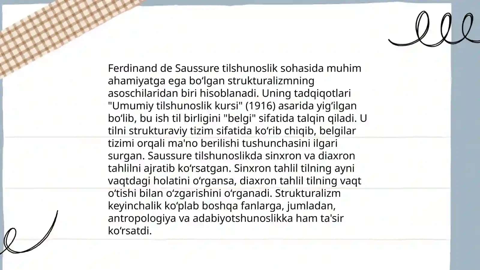 Strukturalizm va uning yoʻnalishlari 4