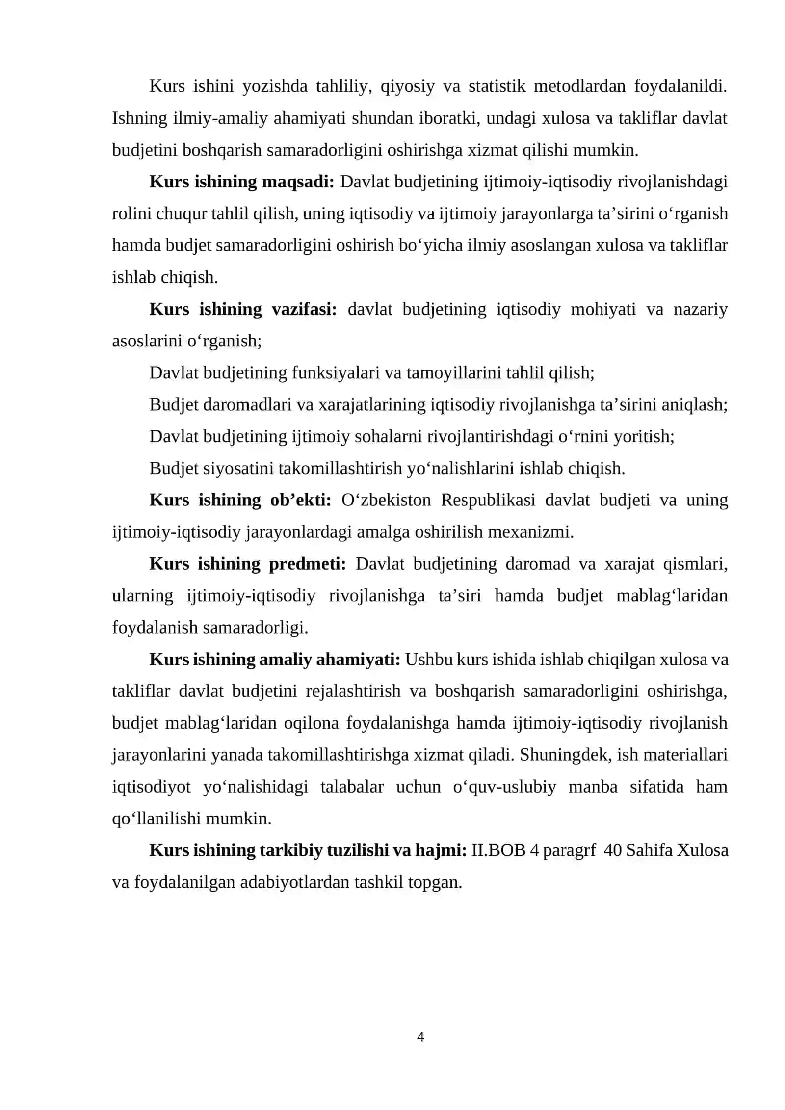 DAVLAT BUDJETINING IJTIMOIY-IQTISODIY RIVOJLANISHDAGI ROLI 4