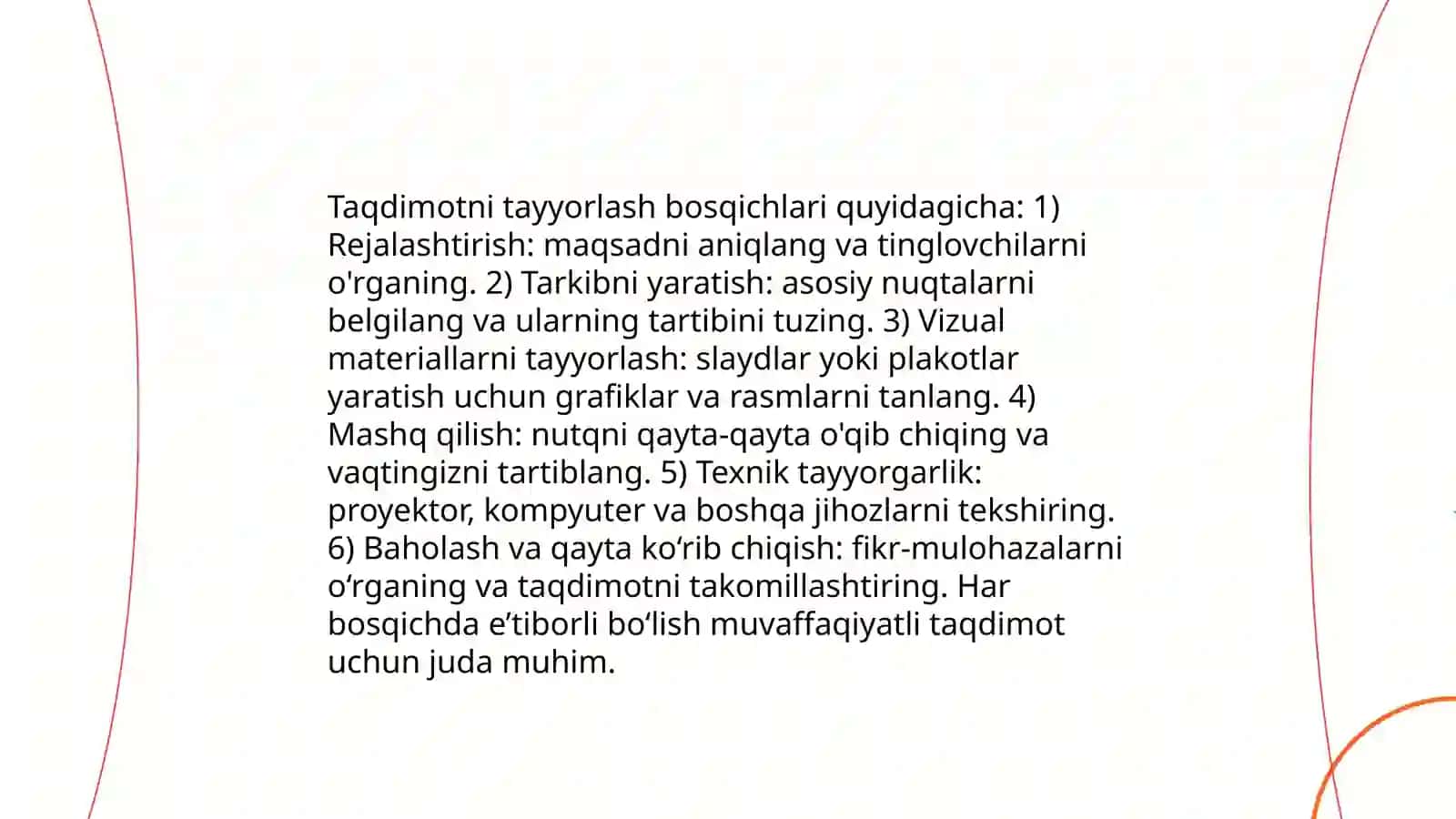 Taqdimot tehnalogiyasi 4