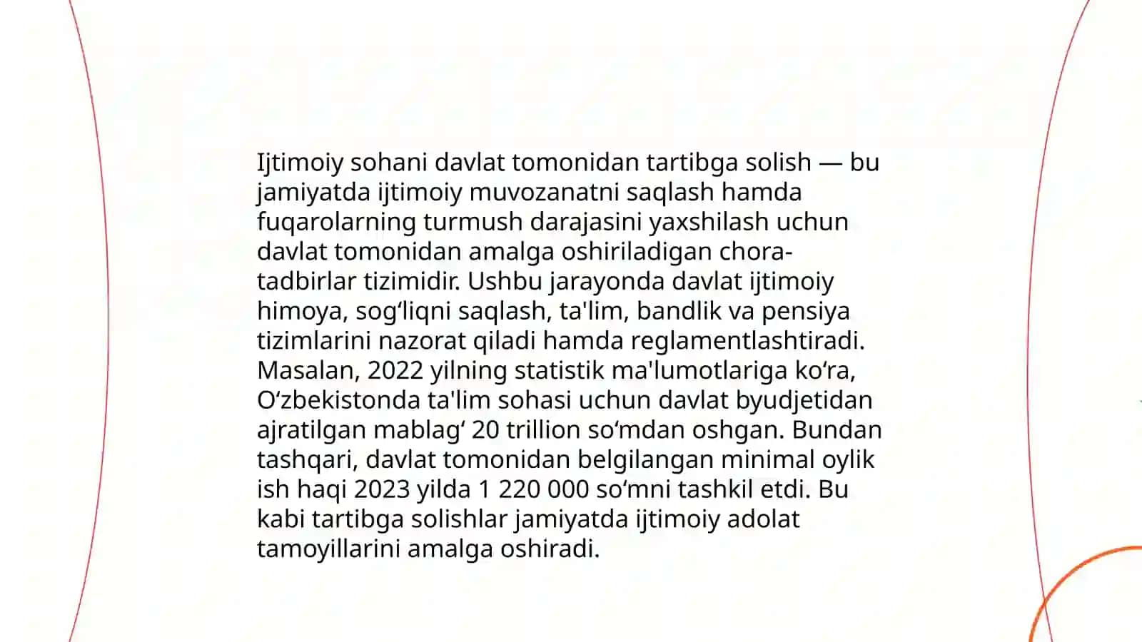 Ichtimoiy sohani mamuriy-huquqiy tartibga solish 4