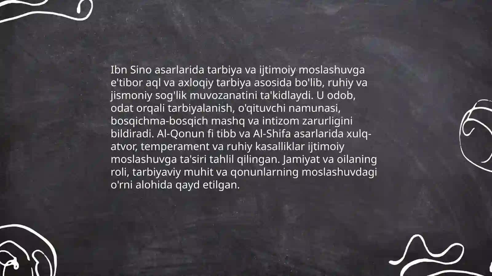 Sharq mutafakkirlari asarlarida shaxs ijtimoiylashuvi masalalarini yoritilishi. Xorijda ijtimoiy pedagogikaning rivojlanish tarixi 4