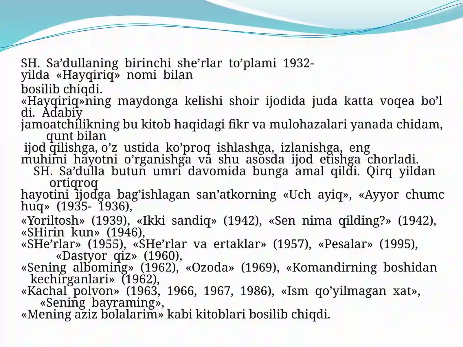 Shukur Sa’dulla 4