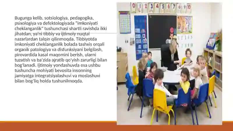 Alohida yordamga muhtoj bolalar rivojlanishiga qarab inklyuziya modellarini tanlash 4
