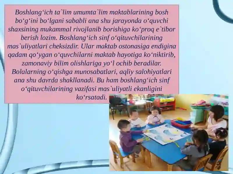 Pedagogik texnologiyalar asosida ta'shili sa'g'day 4