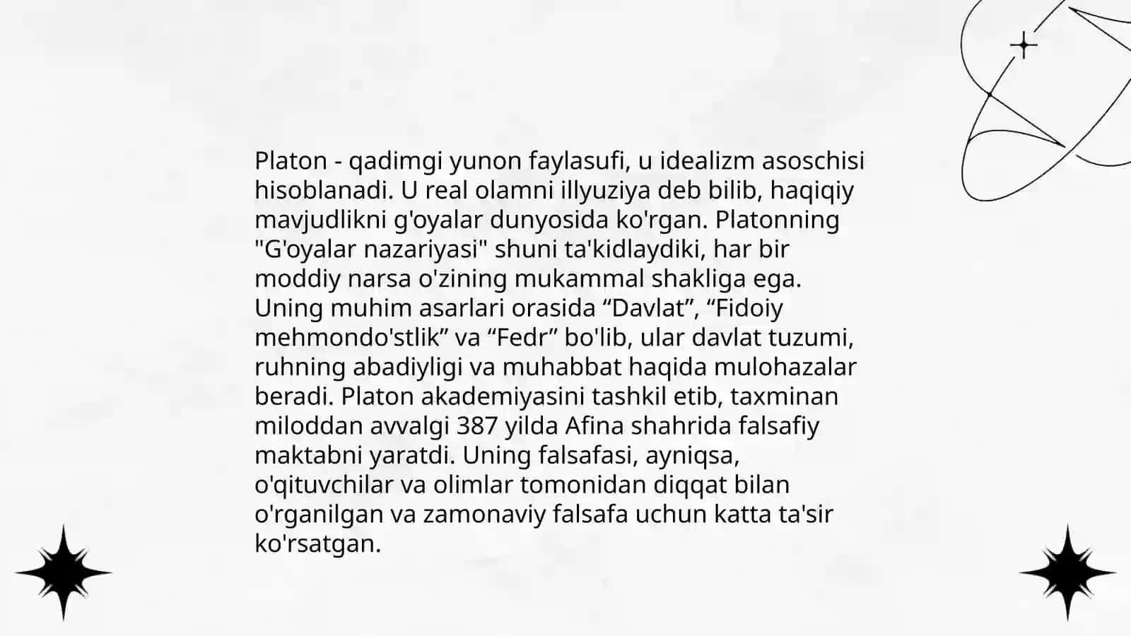 Falsafaning mohiyati to'g'risida Aristotelning qarashlari 4