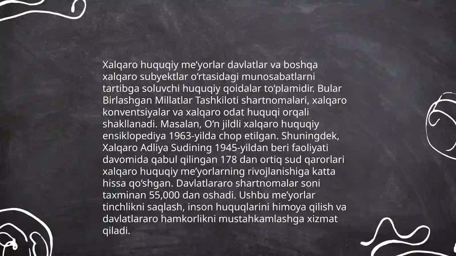 Xalqaro hujjatlar bilan ishlash 4