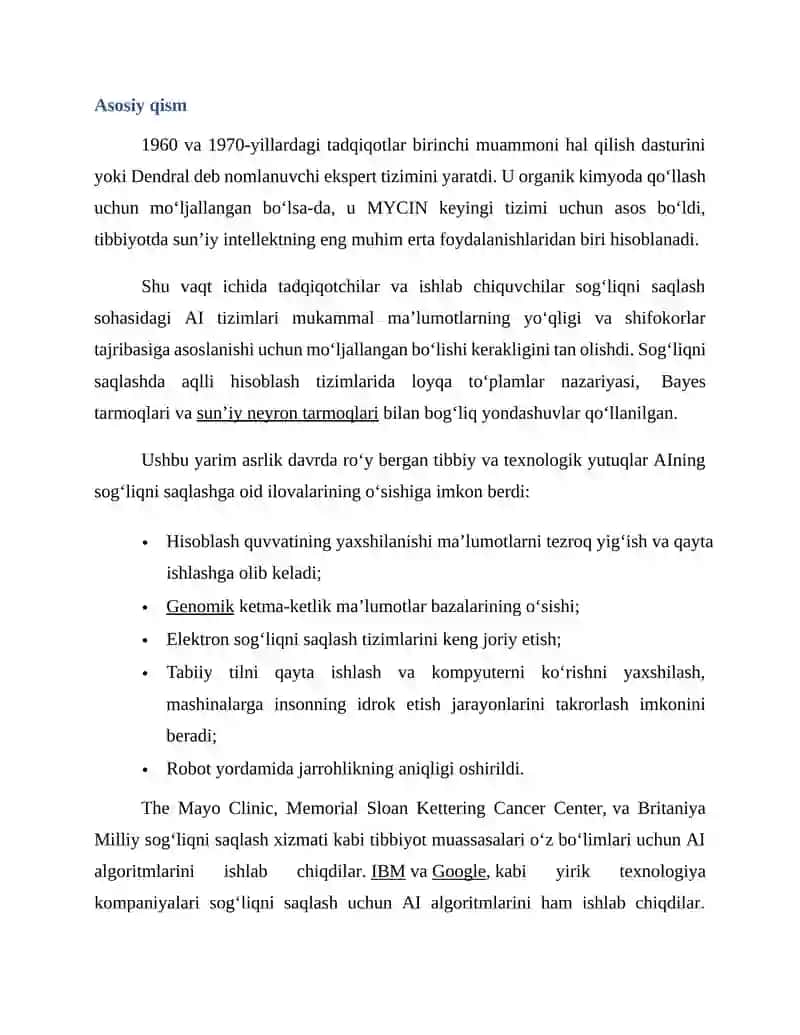 Tibbiyotda axborot texnologiyalari 4