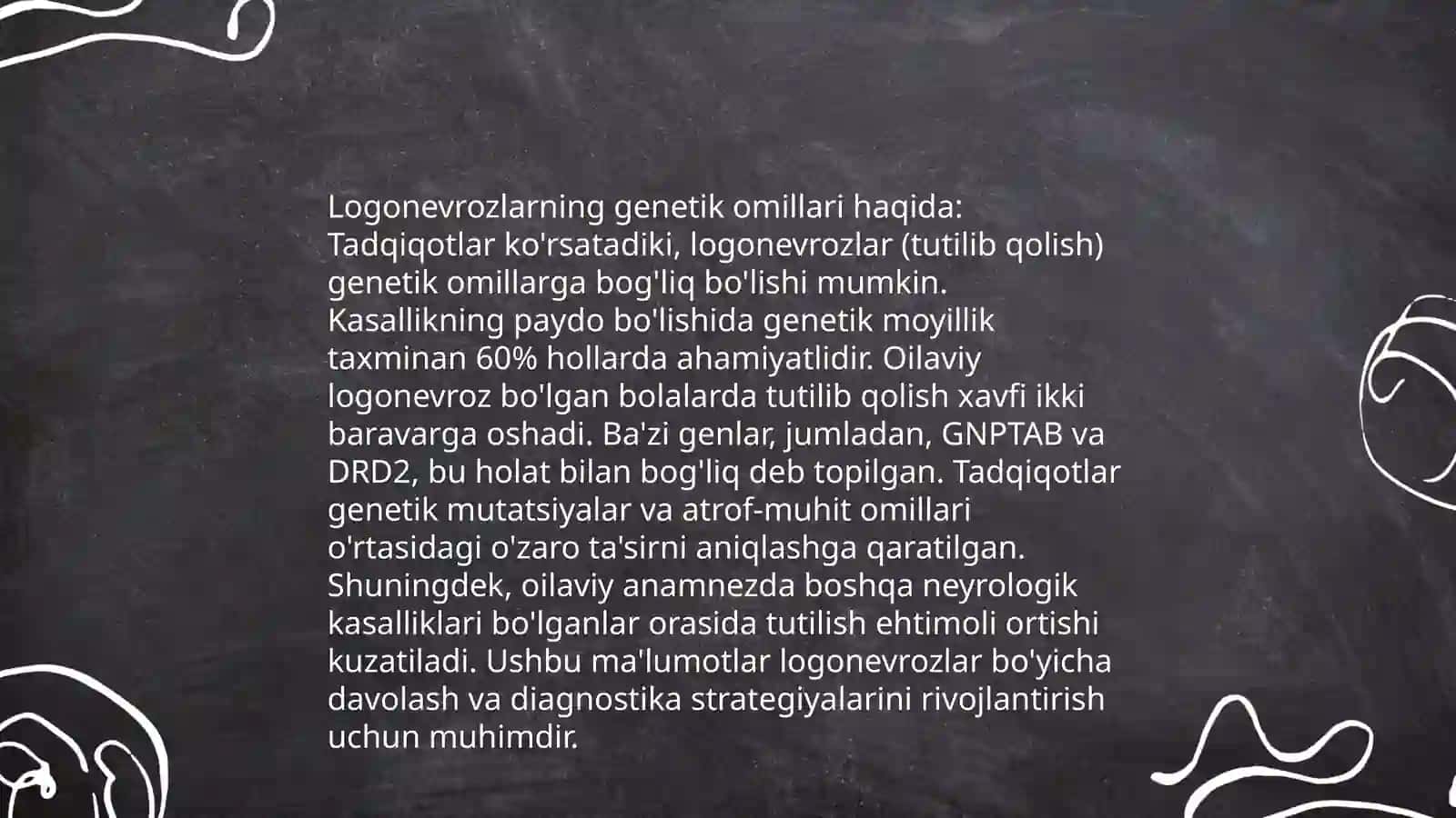 Logonevrozlarning kelib chiqish sabablari va asoratlari 4