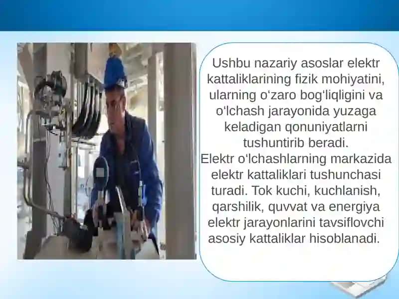 Elektr oʻlchashlar 4