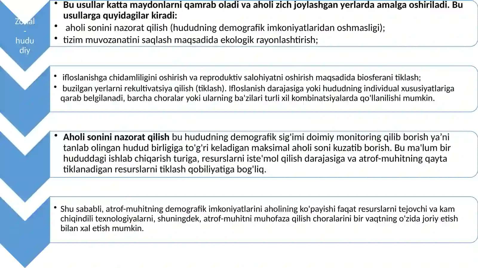 Atrof - muhitni muhofaza qilish tamoyillari va usullari 4