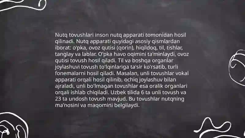 Nutqning fonetik bo'linishi bo'g'in va urg'u slayd 4