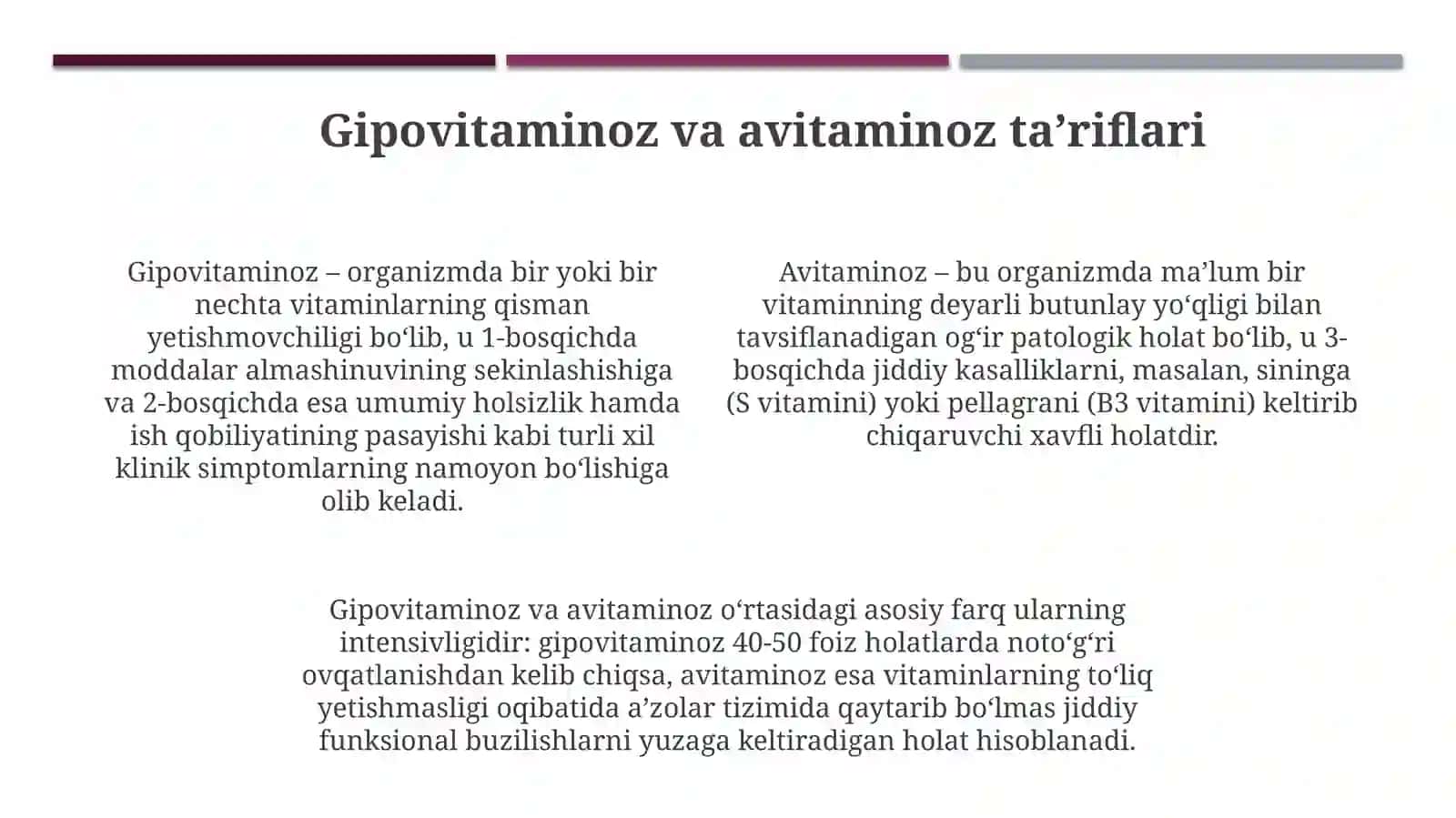 Avitaminozvagipovitaminozlarhaqidatushuncha 4