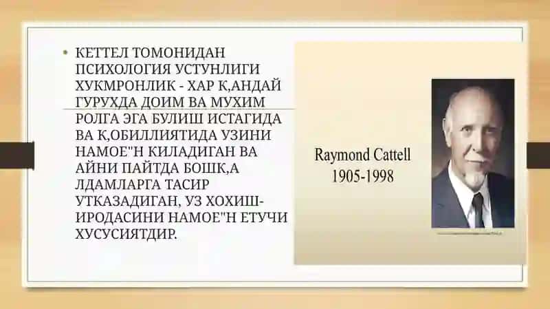 Hukmronlik, Affilyatsiya va Erishganlik motivlari 4