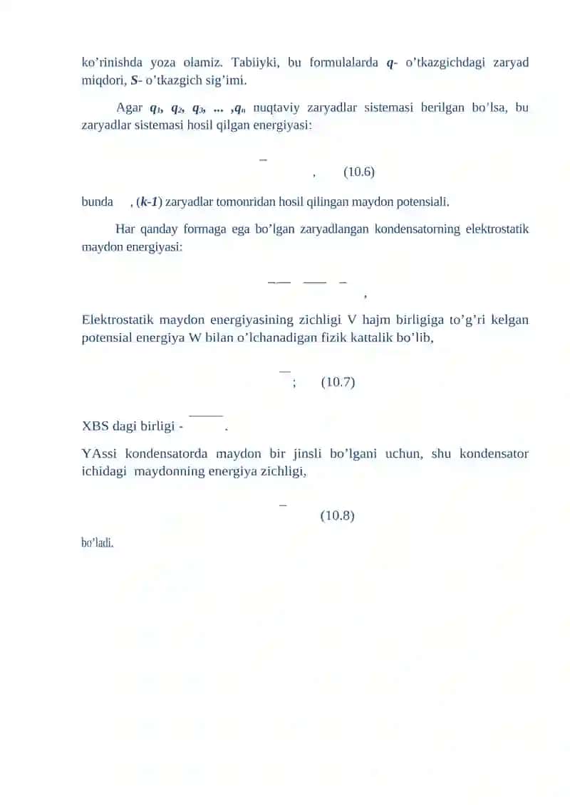 ELEKTR MAYDON ENERGIYASI 4