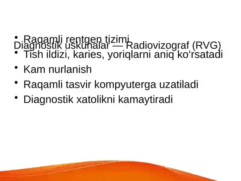 Zamonaviy stamatalogik asbob uskunalar 4