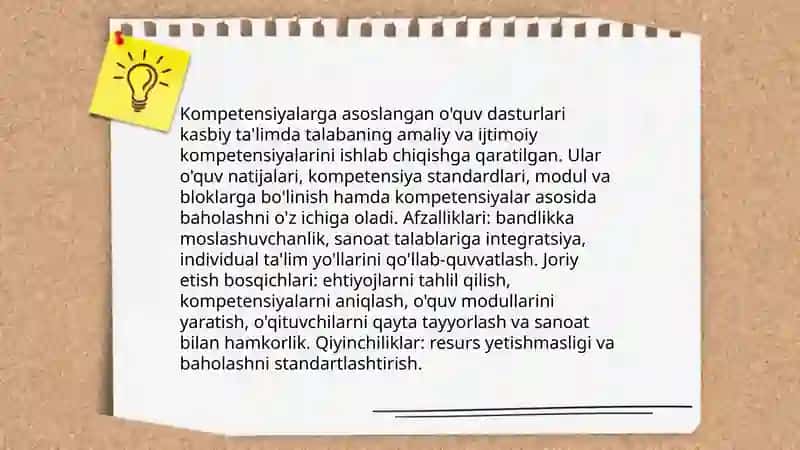 Kasbiy ta'lim mazmuni va texnologiyalari 4