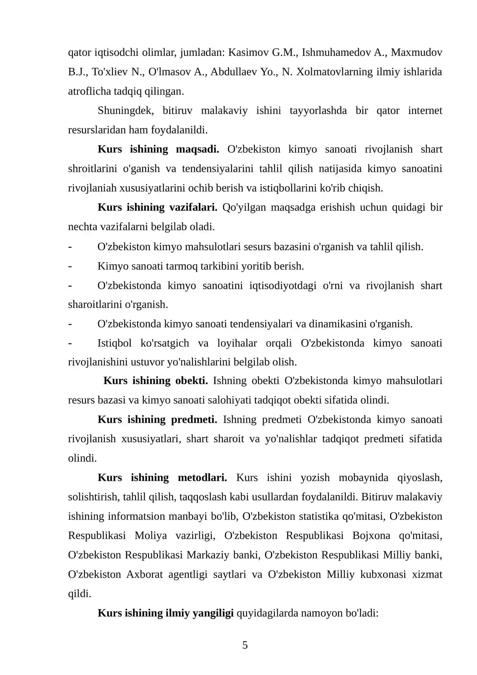 O'ZBEKISTONDA KIMYO SANOATI RIVOJLANISHI TENDENSIYALARI VA ISTIQBOLLARI 4
