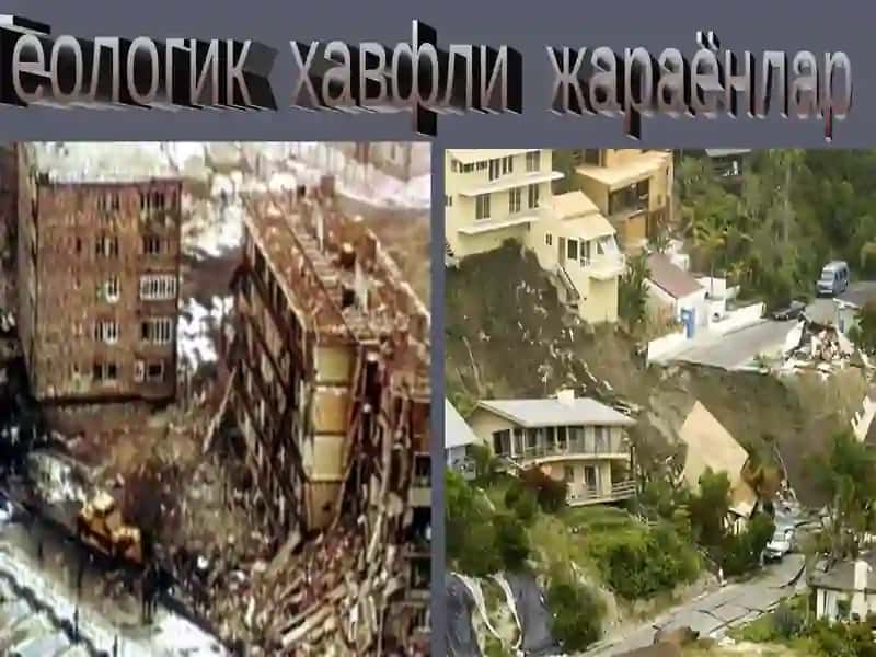 Favqulodda vaziyatlar, ularning turlari va xususiyatlari 4