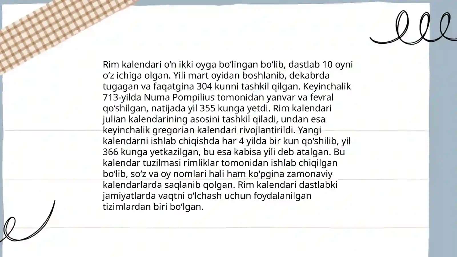 Rim kalendari 4