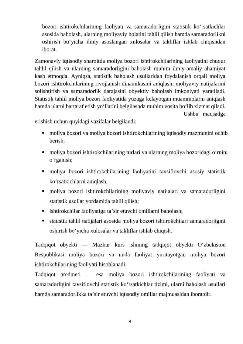Moliya Bozori Ishtirokchilarining Nazariy Asoslari 4