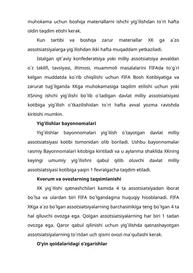 Halqaro futbol qoidalari va hakamlik qilish asoslari 4