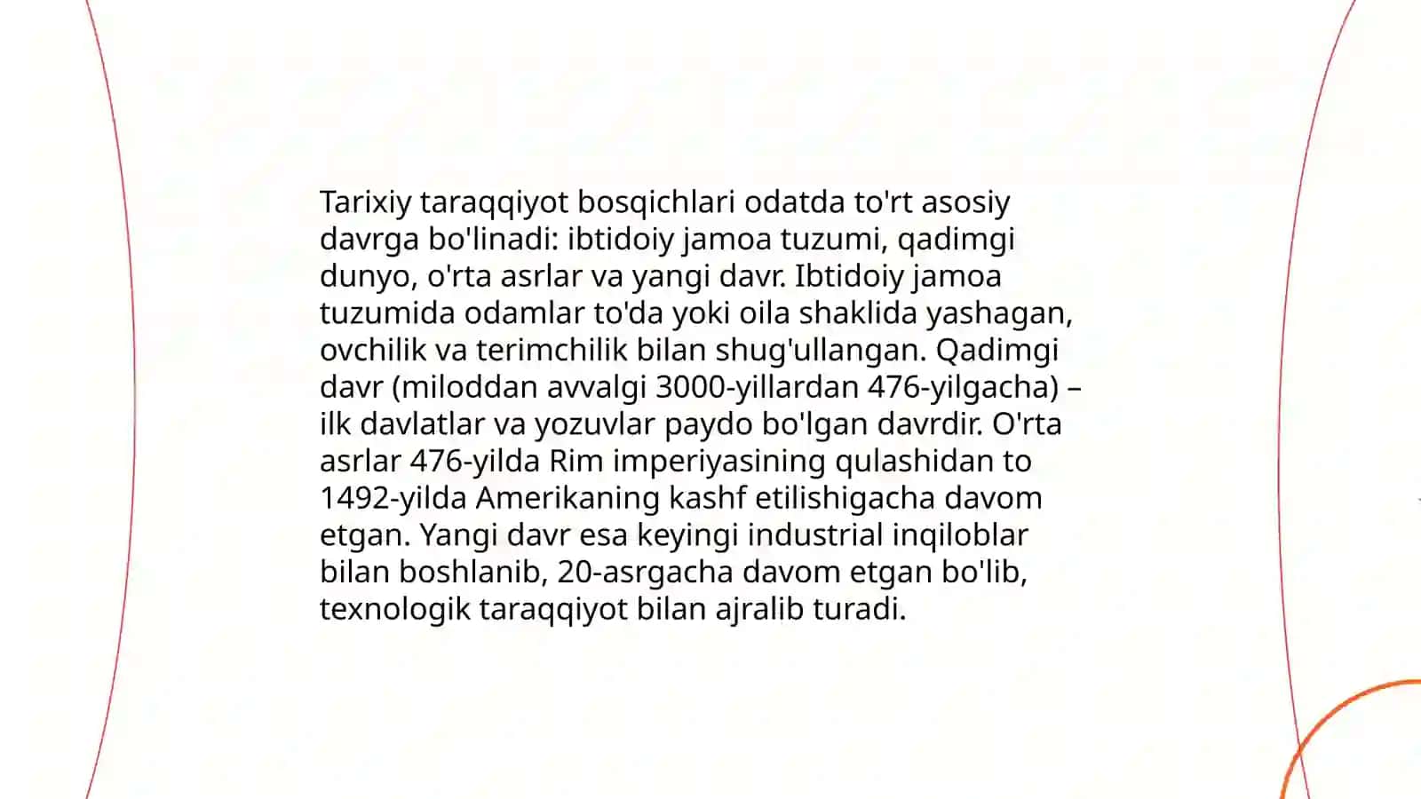 Institutlar rivojlanish evolyutsiyasi 4