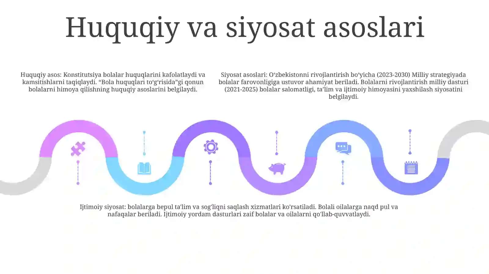 OʻZbekiston Respublikasida Bolalarga Qaratilgan Ijtimoiy Siyosat 4