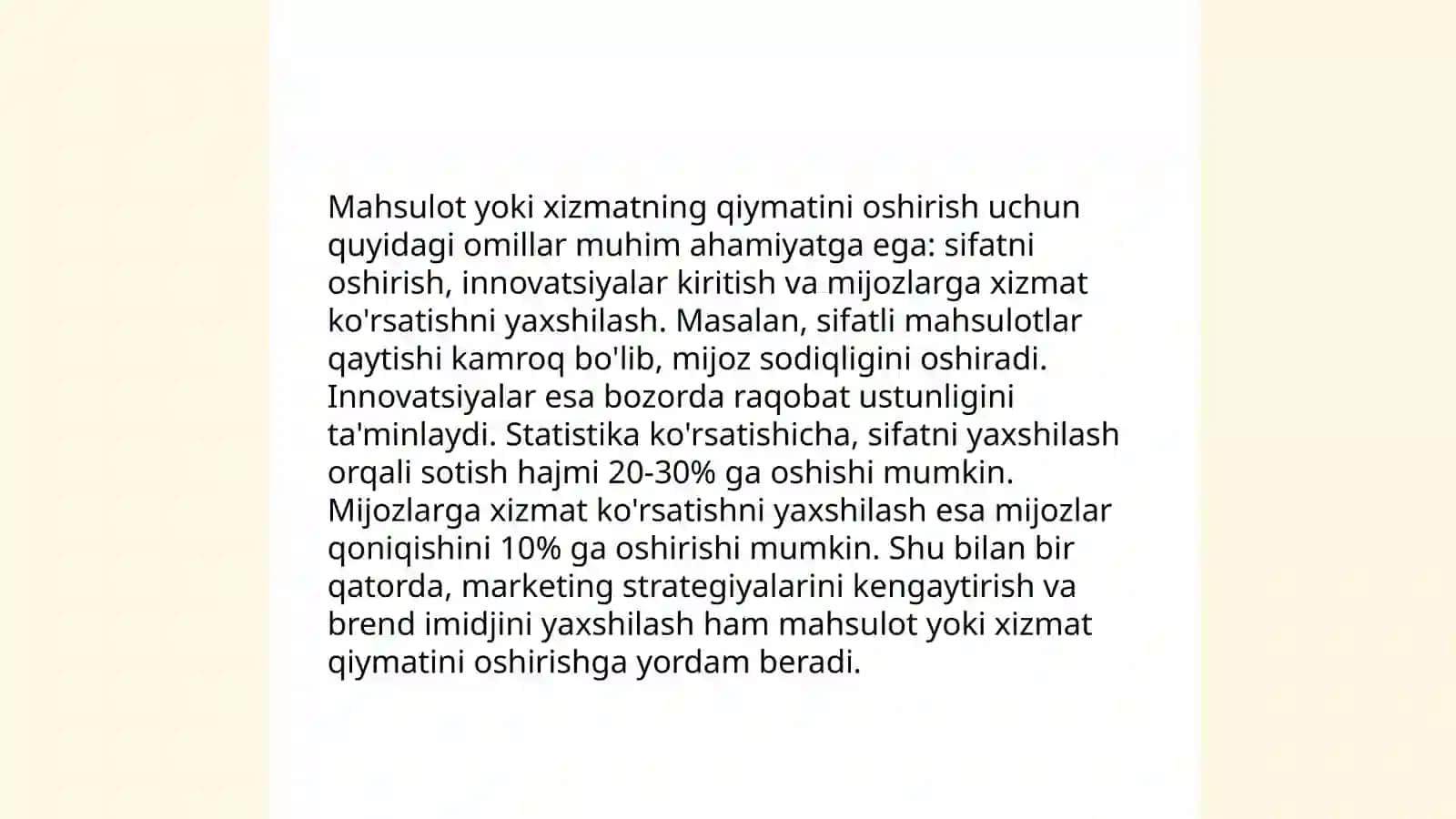 Iste'mol talabini oshirish 4