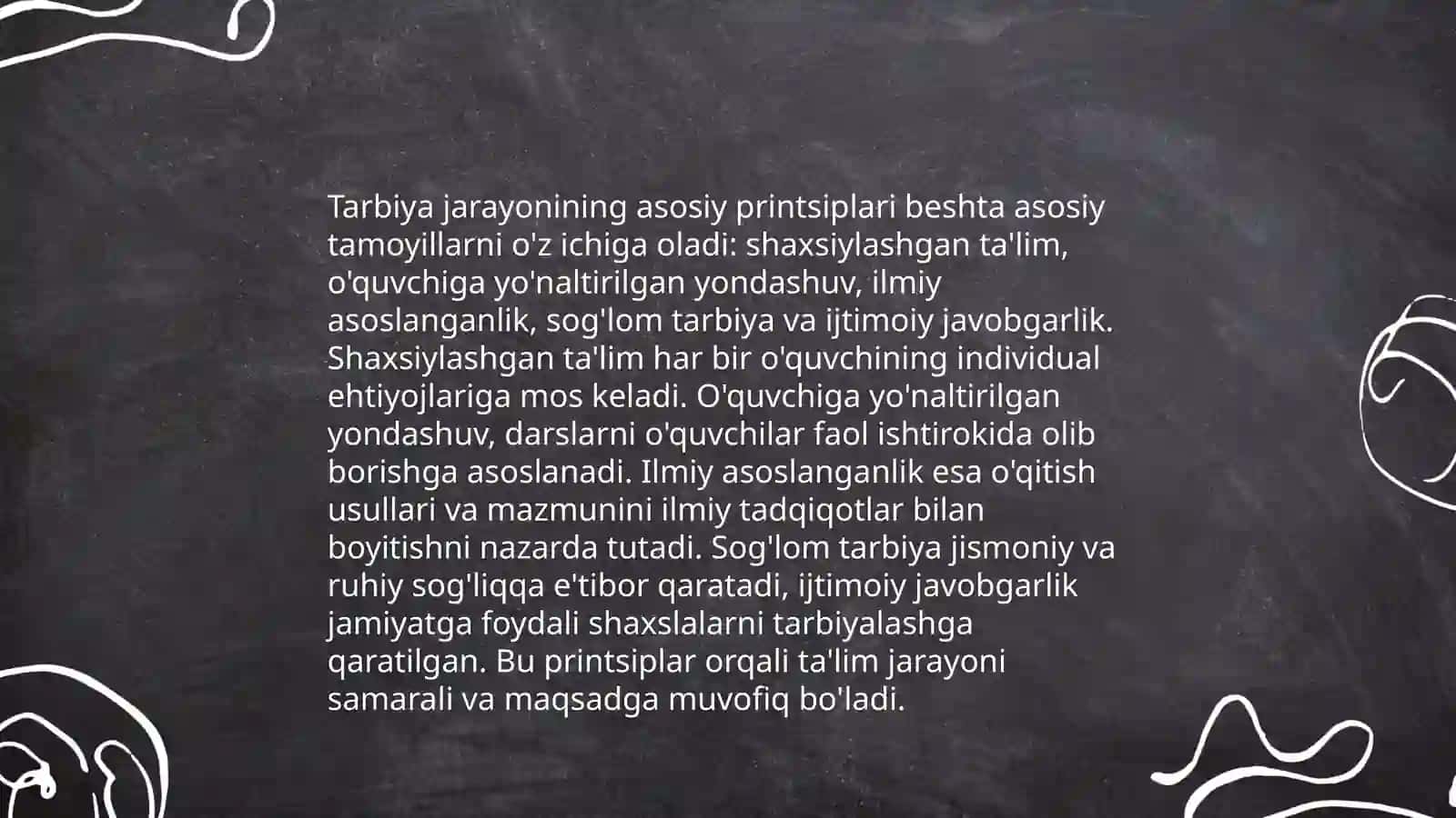Pedagogika (qo'shimcha tarbiya fani o'qituvchisi) bakalavriant ta'limi 4