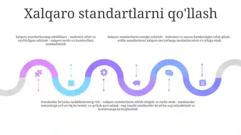 Xalqaro Standartlarni QoʻLlash Va Taqdim Etish 4