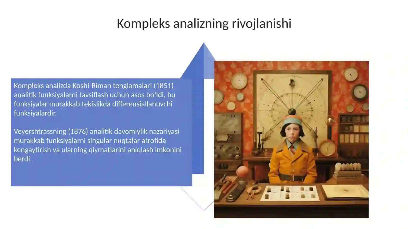 XIX-XX asrlarda matematika va yangi bolimlarni rivojlanishi 4