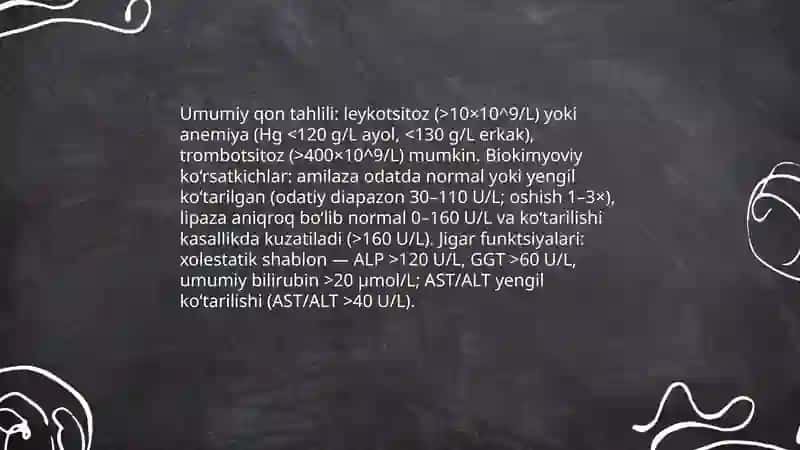 Oshqozon osti bezi o‘smasida o'tkaziladigan diagnostik tekshiruv usullari 4
