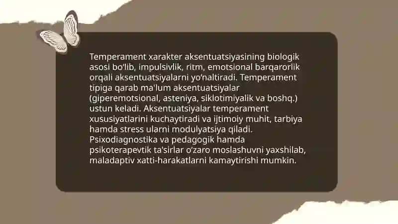 Xarakterning shakillanishi xarakter aksentuatsiyasi 4
