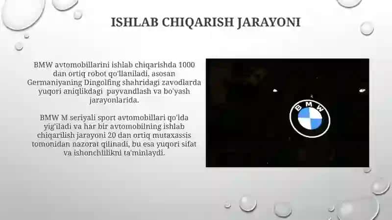 BMWning Jahondagi mavqei 4