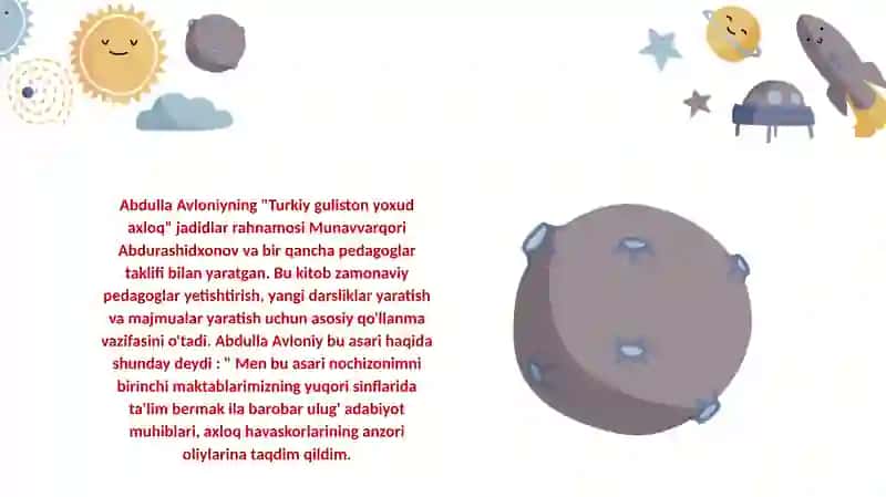 Abdulla Avloniyning Turkiy guliston yoxud axloq asarida odob-axloq va nutq madaniyati 4