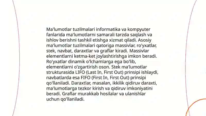 Informatikaning nazariy asoslariga kirish 4